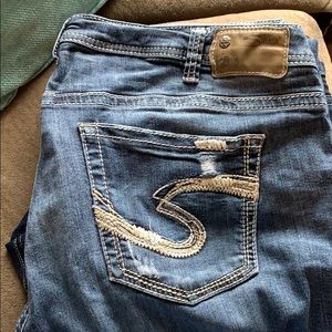 Silver Jeans Pants - Silver boyfriend denim Silver Jeans Pants - Silver boyfriend denim
